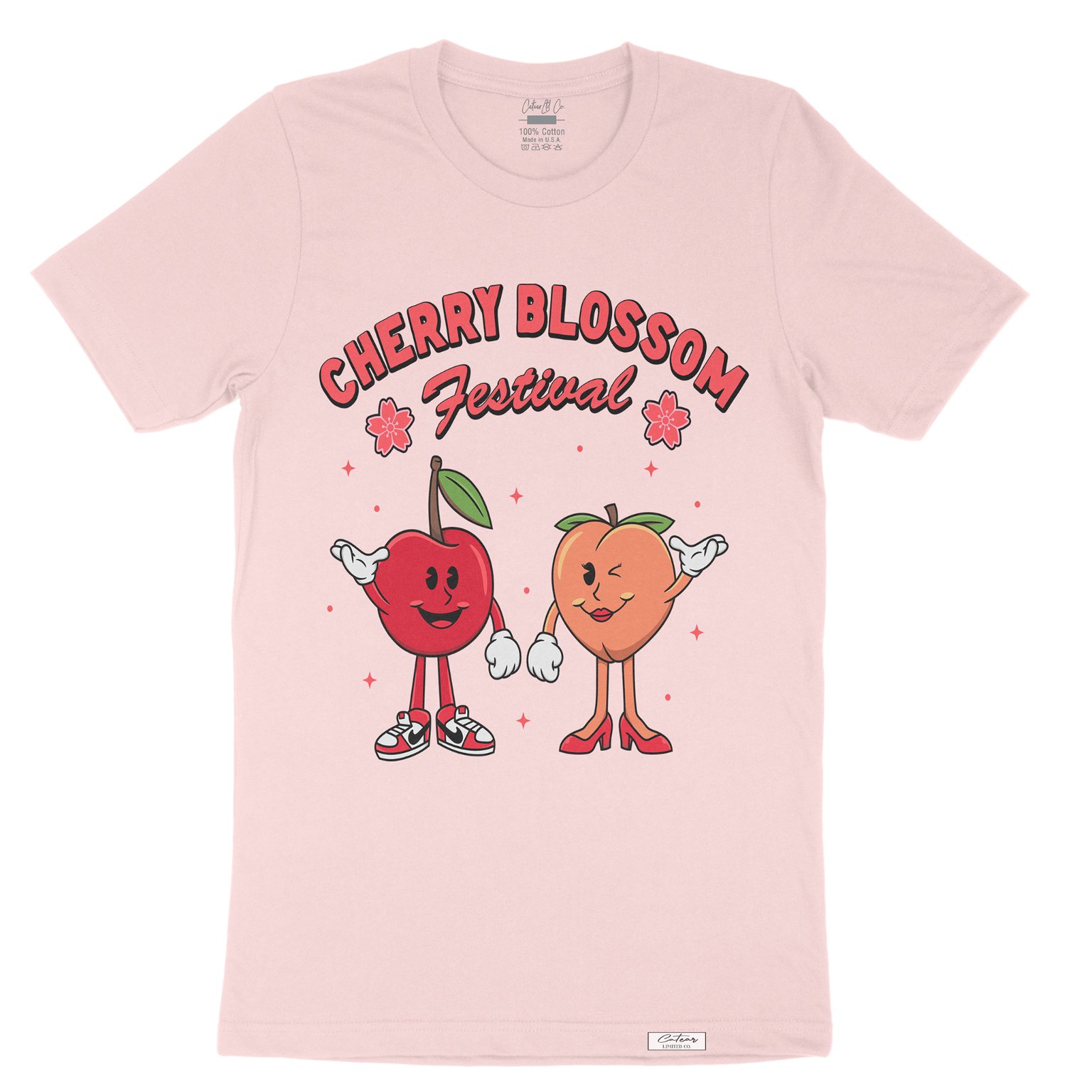 CHERRY BLOSSOM COUPLE'S TEE