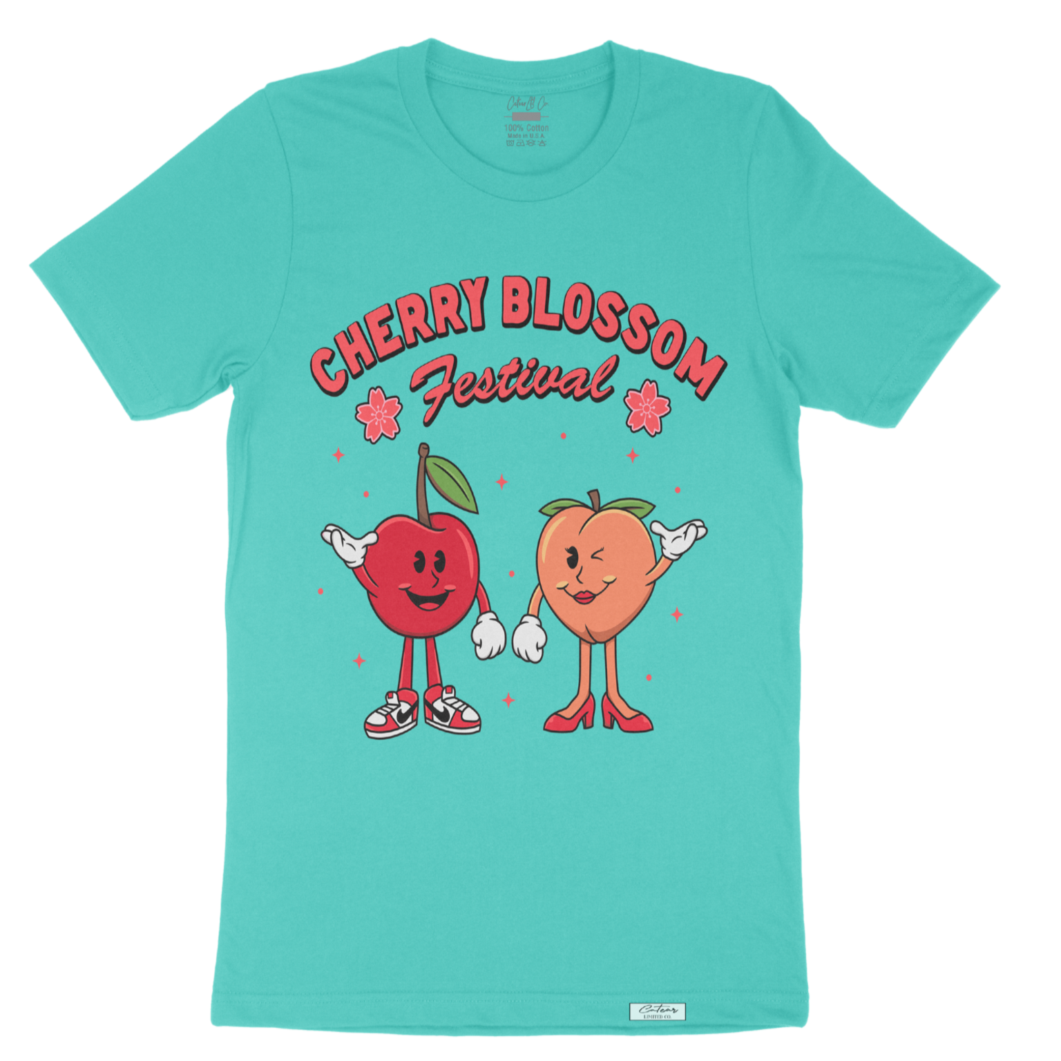 CHERRY BLOSSOM COUPLE'S TEE