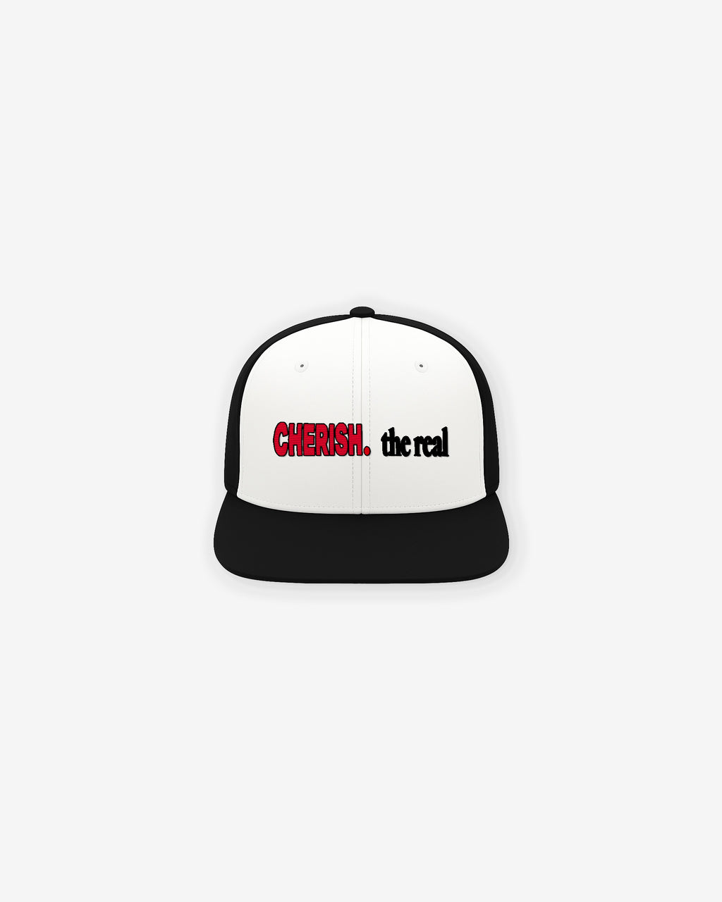 CHERISH. the real TYPOGRAPHY SNAPBACK