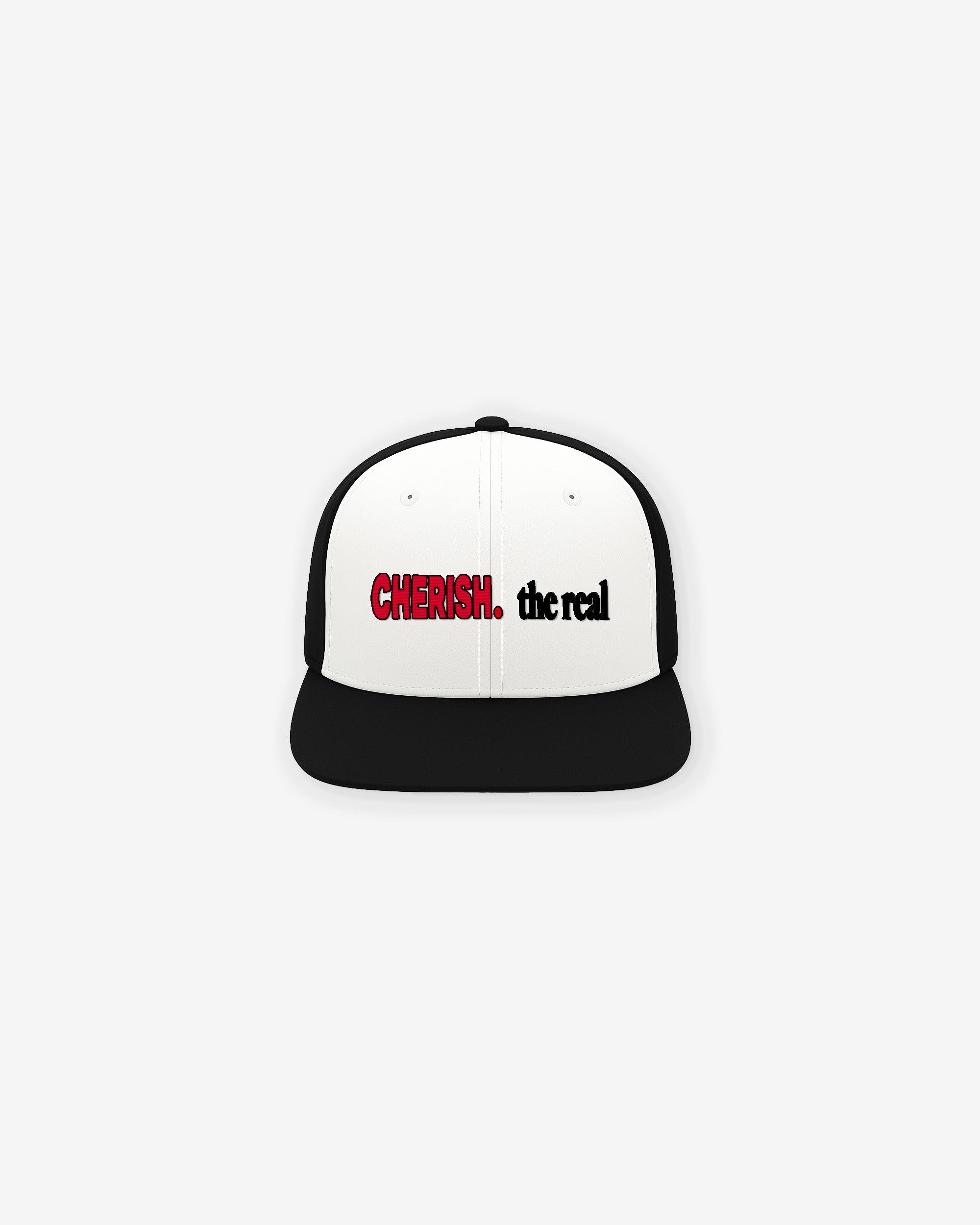 CHERISH. the real TYPOGRAPHY SNAPBACK