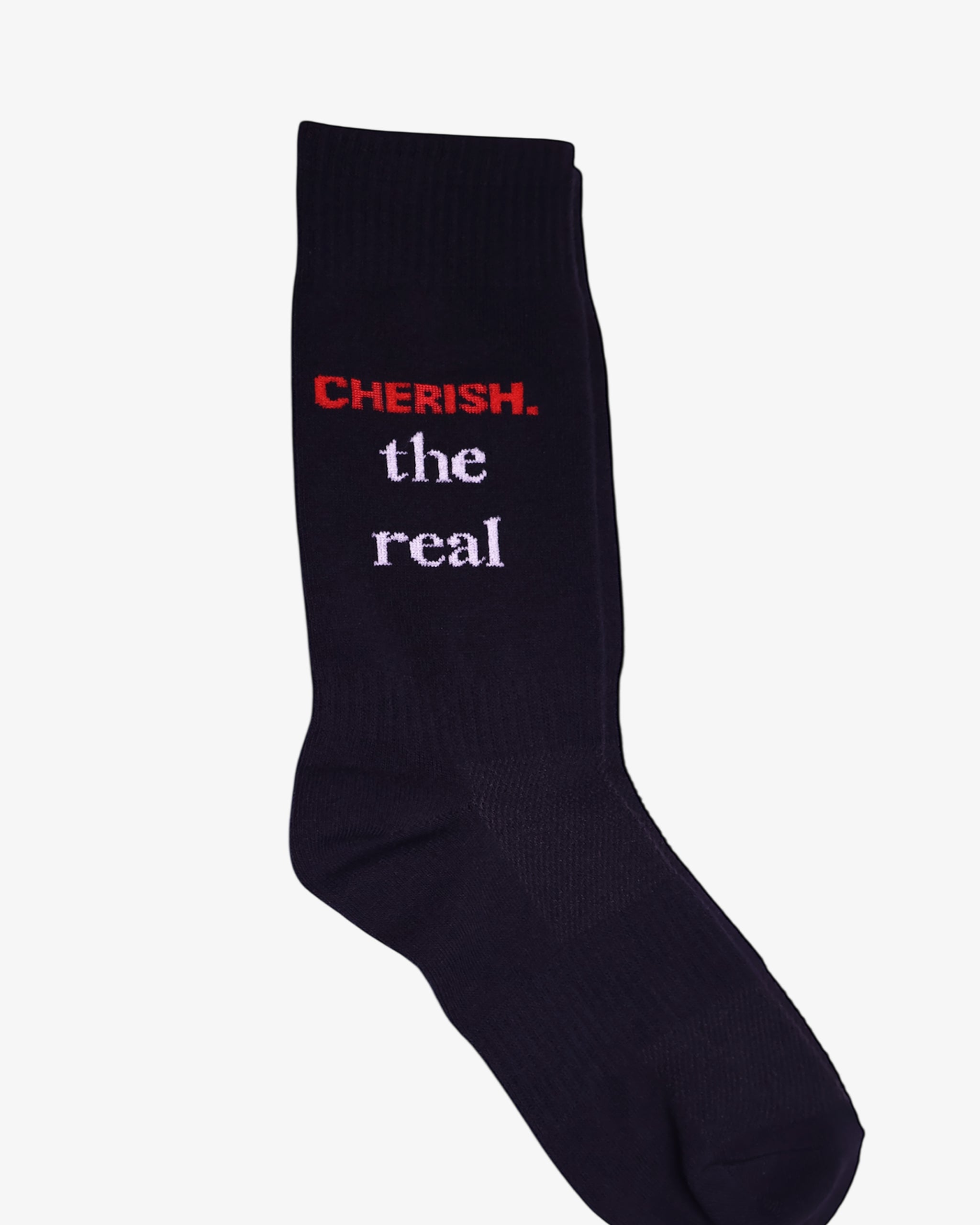 CHERISH. the real TYPOGRAPHY SOCKS