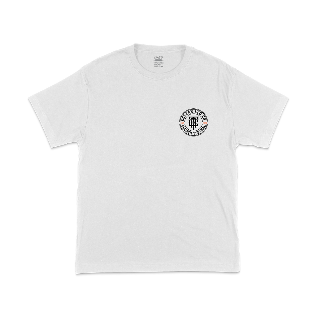 CHERISH. the real MONOGRAM TEE